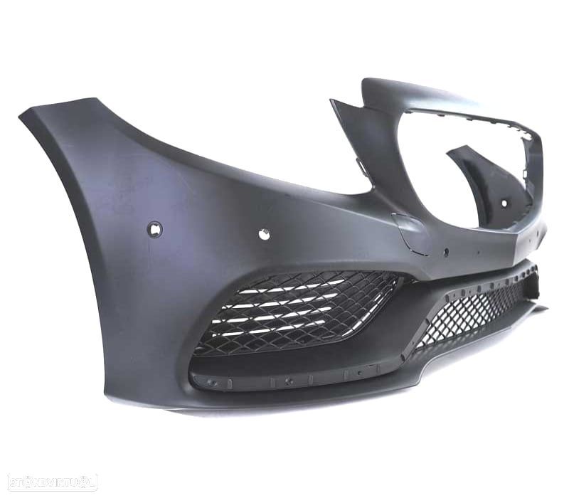 PARACHOQUES FRONTAL MERCEDES W205 14-18 LOOK AMG C63 PRETO PDC - 3