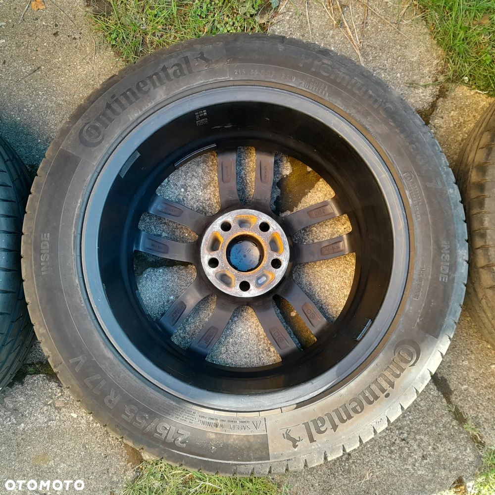 Letnie czarne Mitsubishi MMDA06 Continental PremiumContact 7 215/55 R17 94 V FR 5x114,3 - 15