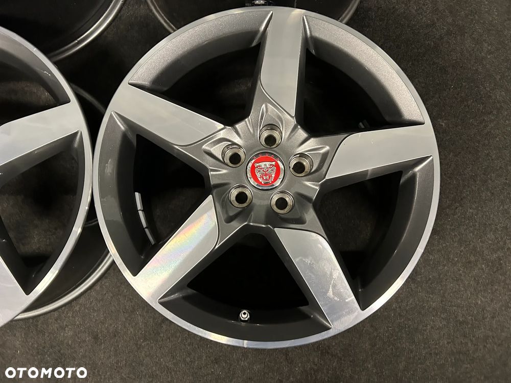 Alufelgi Jaguar XE, XF 18 cali 5x108 4szt. Jak Nowe z czujnikami! - 7