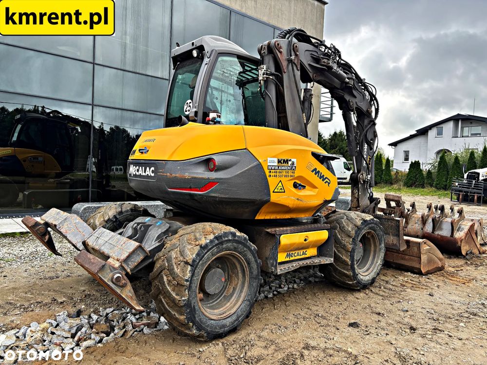 Mecalac 9 MWR KOPARKA KOŁOWA 2018R. MTH: 4086 | MECALAC 11 KOMATSU PW 98 TEREREX TW 95 110 WACKER NEUSON 100 YANMAR - 19