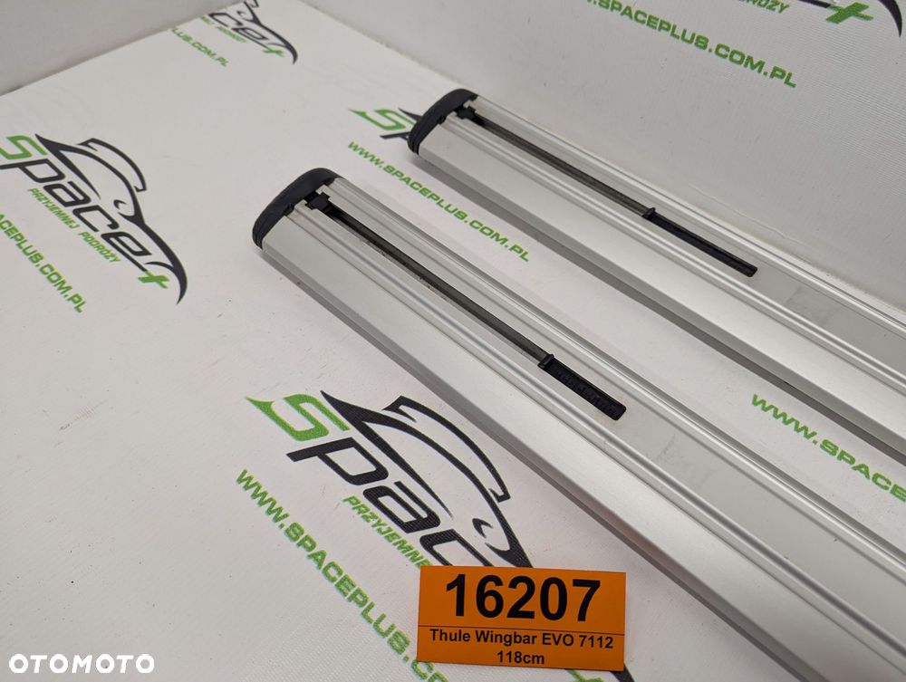 Bagażnik dachowy bazowy belki poprzeczki Thule Wingbar EVO 7112 118cm - 5