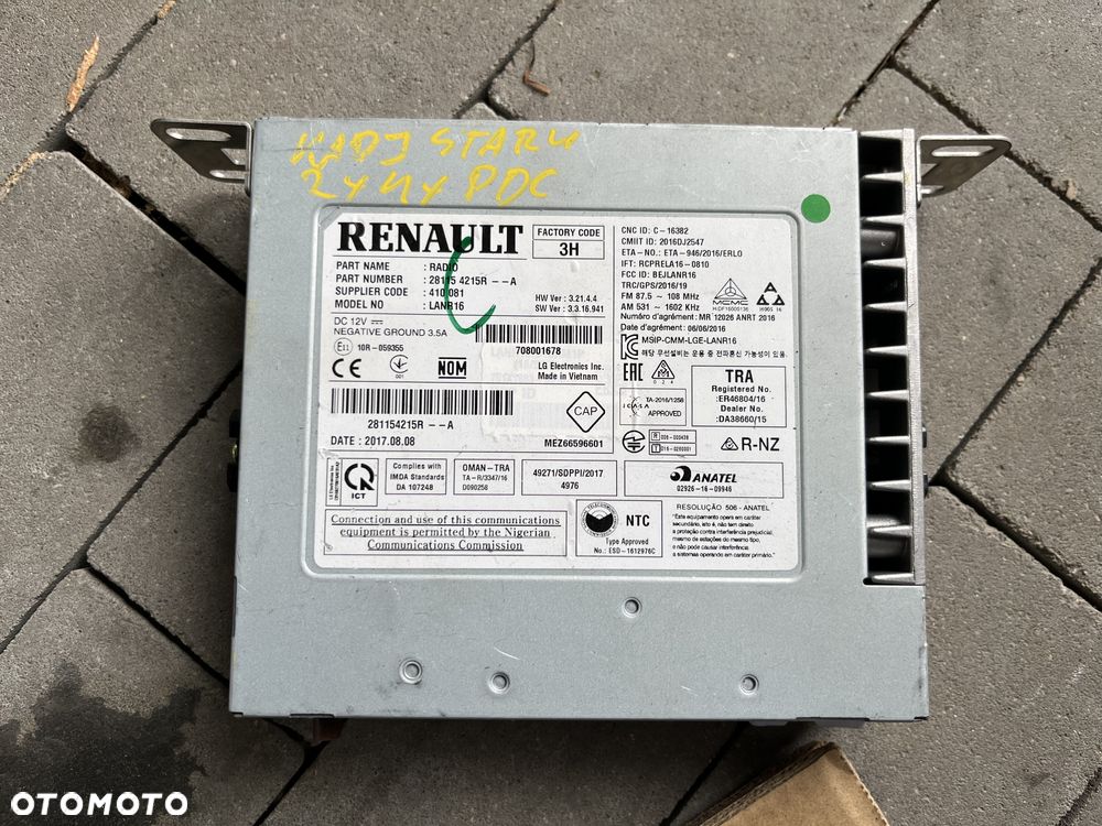 Radio (2) Renault Kadjar - 1