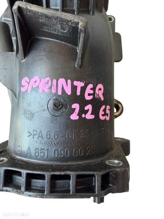 Tubulatura admisie MERCEDES BENZ SPRINTER 2.2 euro 5 cod  A6510900028 - 2