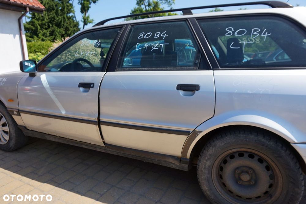 DRZWI TYLNE LEWE 80 B4 LY7T  AUDI 1991-1996 - 4