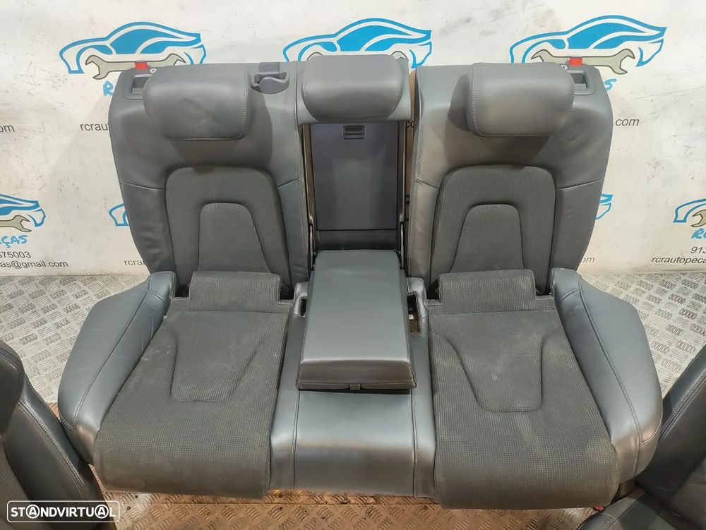 Conjunto Bancos Pele Tecido Audi A5 8T 8TA Sportback S Line S-Line eléctricos - 16