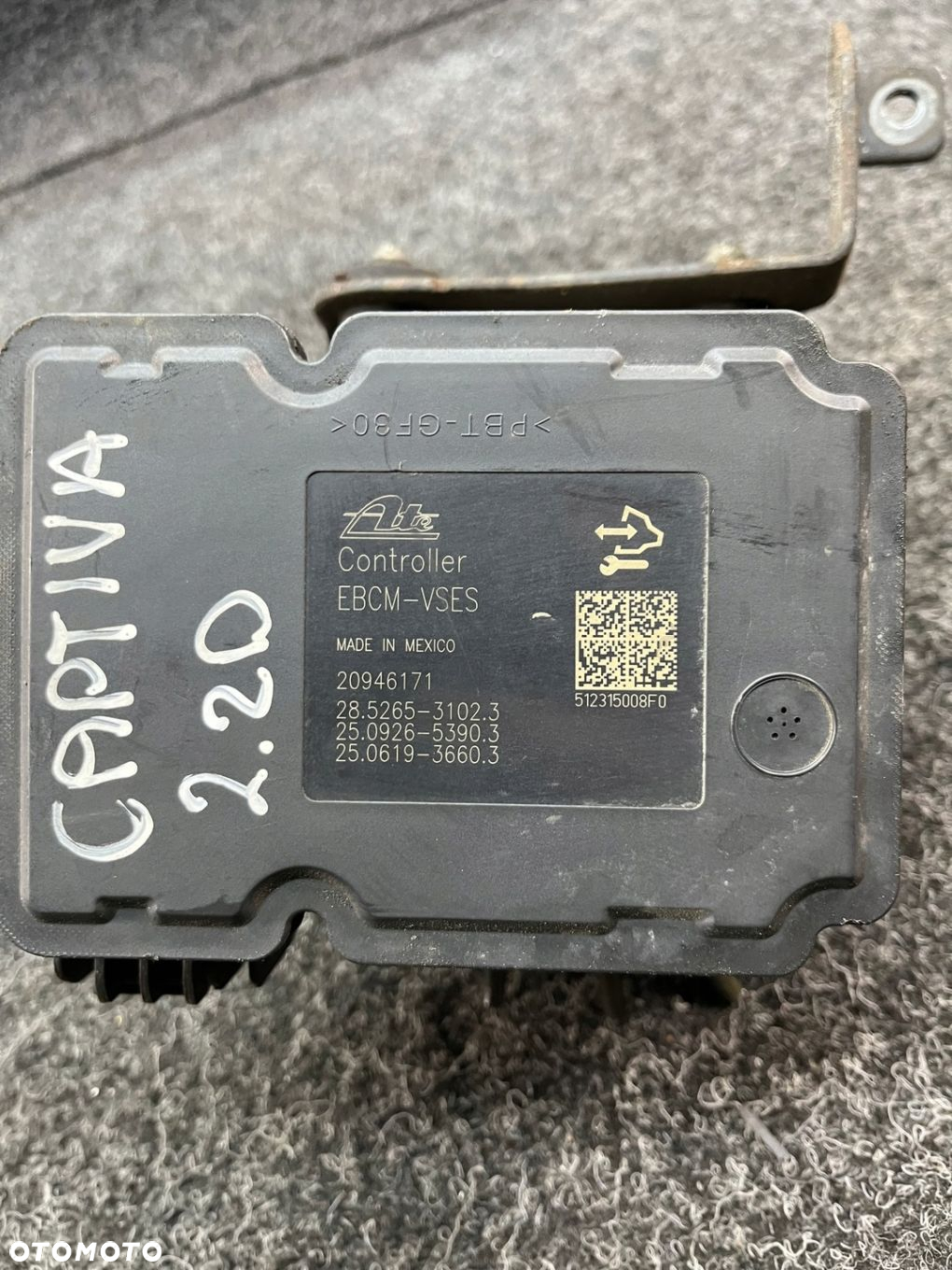 chevrolet captiva pompa abs 95196739 AN5 5265-3102 - 2