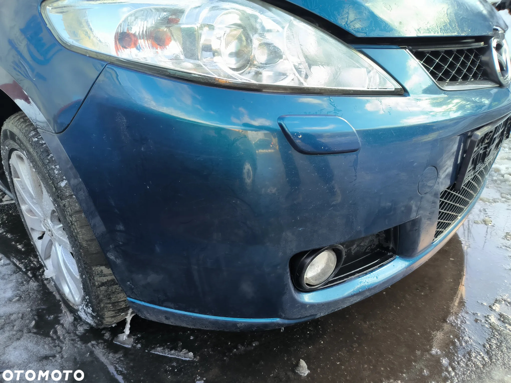Zderzak przedni przód Mazda 5 I 32C xenon - 4