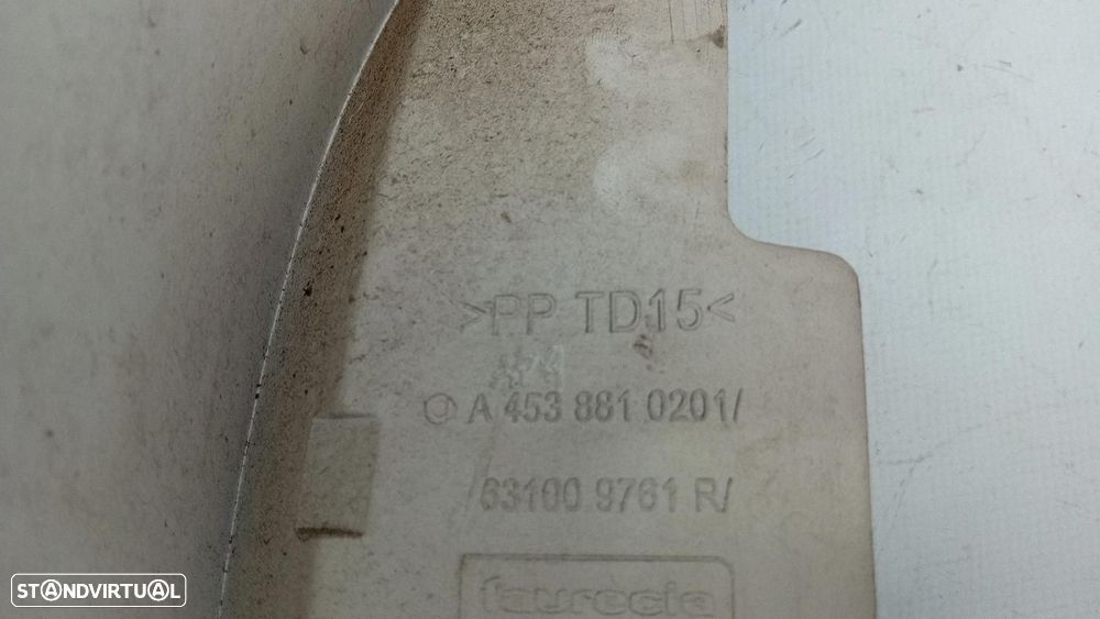 Guarda-lamas direito SMART ForTwo Coupé (453) - 4