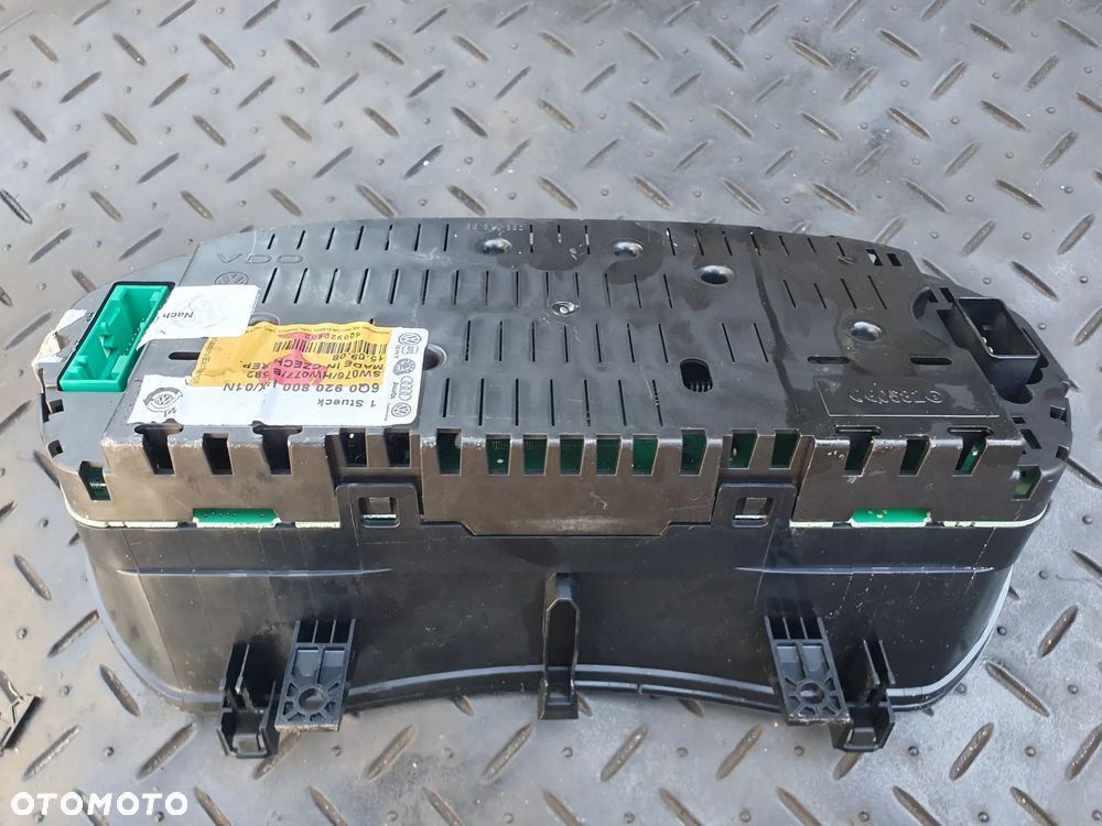 VW POLO N9 9N 05-09 LICZNIK ZEGARY OBROTOMIERZ OE 6Q0920800PX - 4