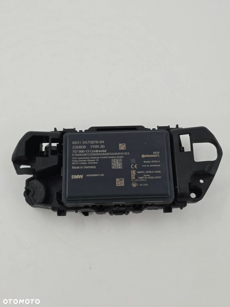 NOWY ORYGINALNY PRZEDNI CZUJNIK RADAROWY ACC BMW X3 X3M X4 X4M 5A75876 - 6