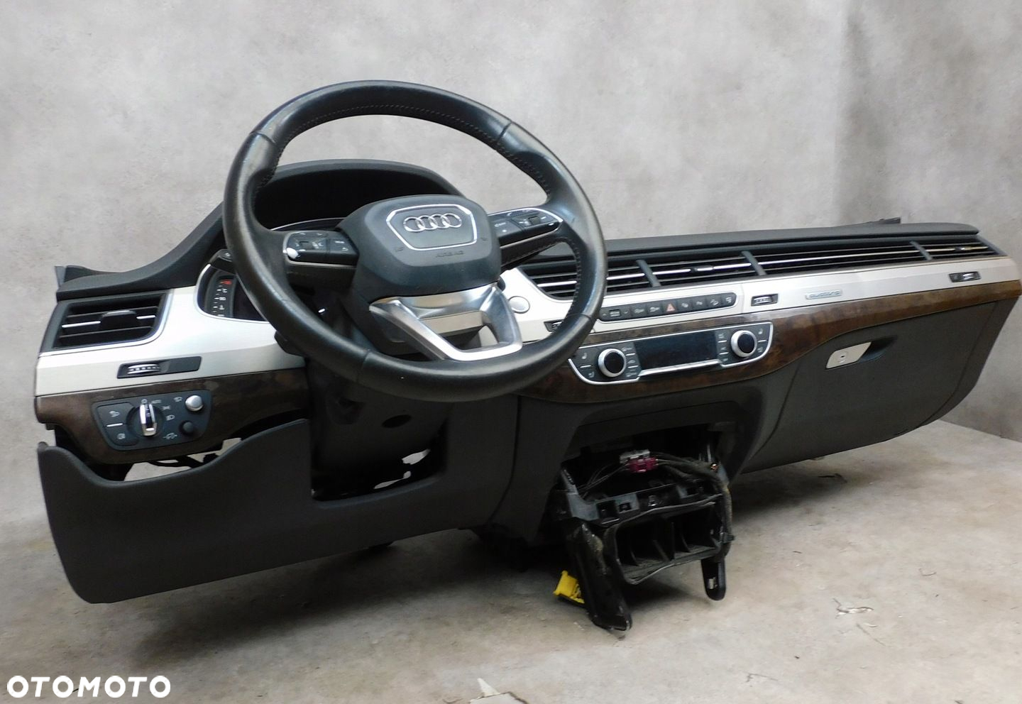 AUDI Q7 4M KOMPLETNA DESKA ROZDZIECZA KOKPIT KONSOLA AIRBAG HEAD UP MMI - 5
