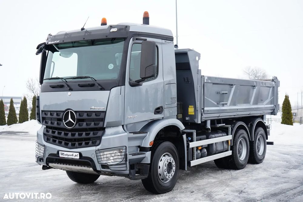 Mercedes-Benz BASCULATOR / HYDROBLANCING / BORDMATIC / EURO 6 / - 13