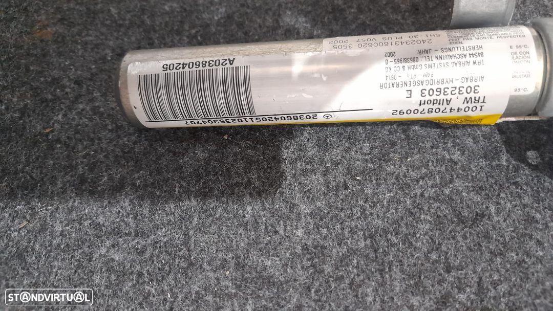 FITA CORTINA AIRBAG PORTA PORTAS MERCEDES BENZ CLASS C W203 AMG WAGON CARRINHA C 270 - 5