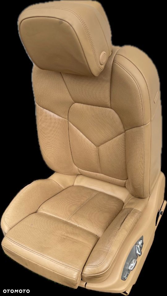 B1 PORSCHE MACAN S 2015 3.0 FOTEL LEWY PRZÓD KOMPLETNY KOMPLETNY - 2
