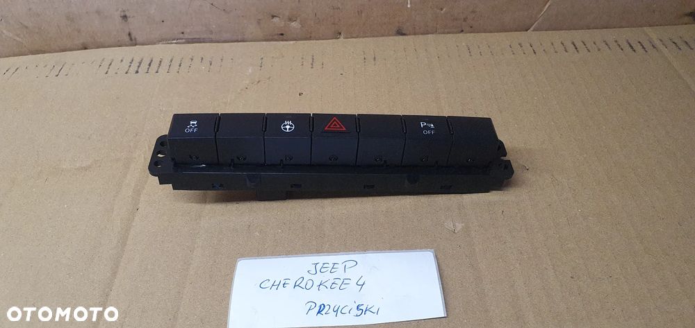 Przełącznik włącznik świateł awaryjnych Jeep Grand Cherokee IV WK2 P56046290AB - 2