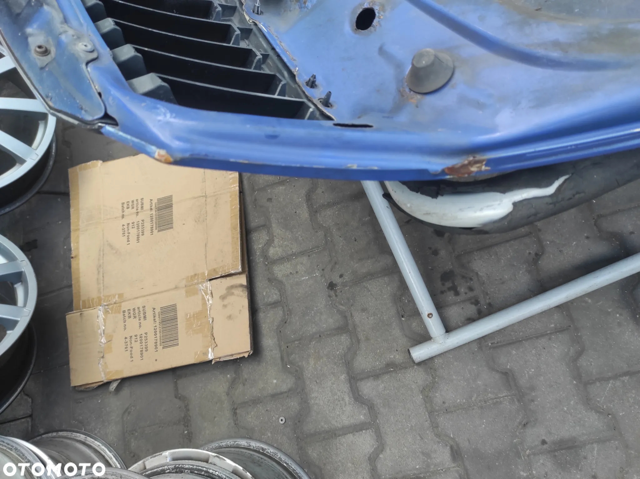 MASKA POKRYWA SILNIKA SKODA OCTAVIA 2 LIFT 4590 NIEBIESKA ATRAPA GRILL WYSYŁKA !!! - 9
