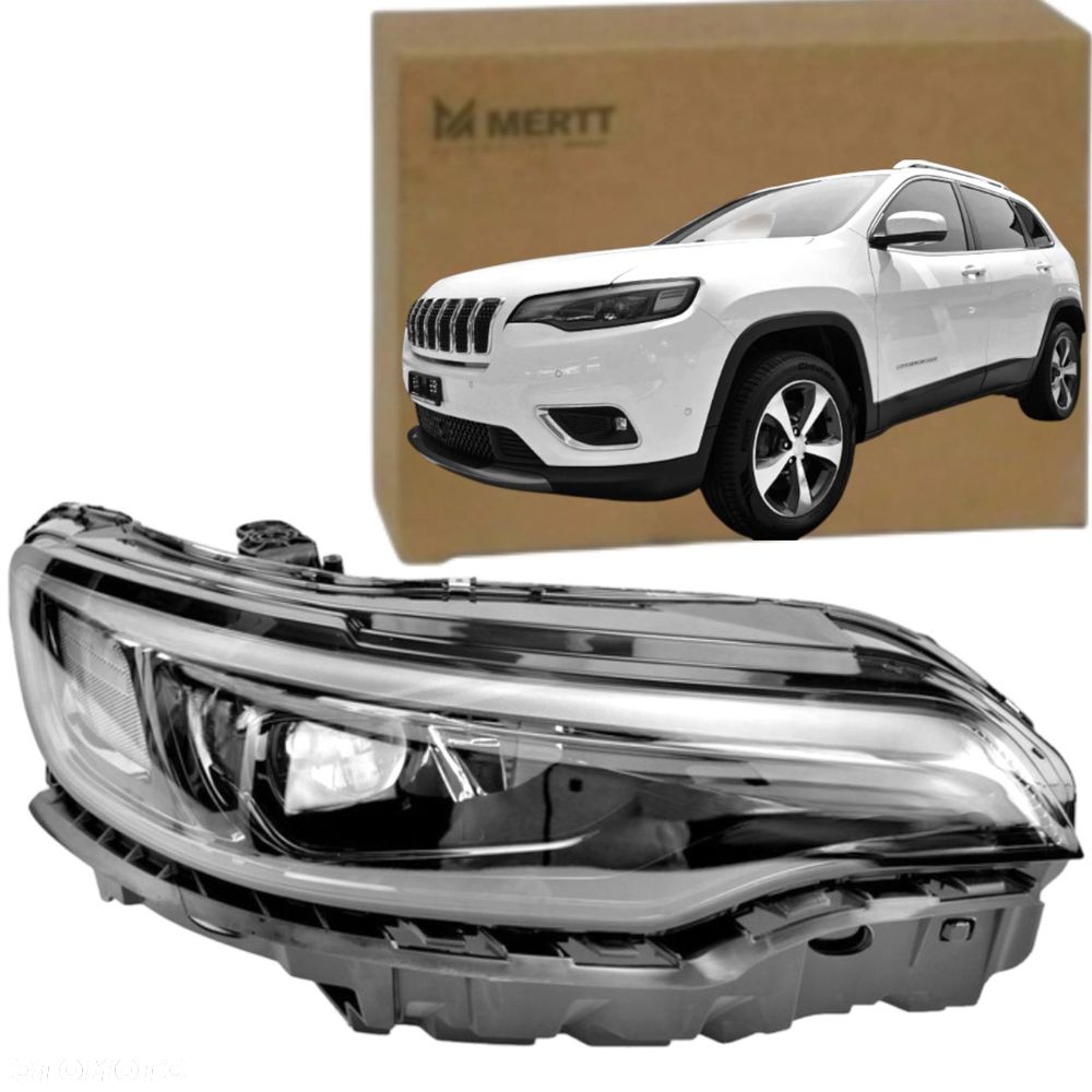 LAMPA REFLEKTOR PRZEDNIA LED PRAWA JEEP CHEROKEE KL 2019-2023 NOWA EU - 2