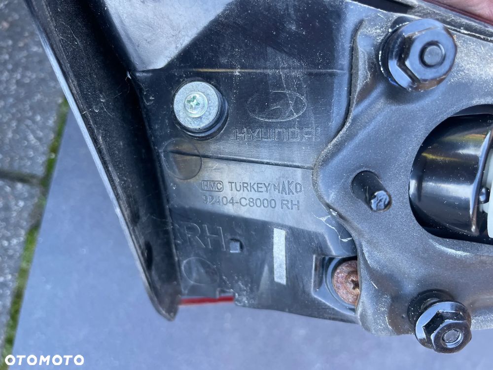 tył tylna belka zderzaka Kompletna lampa lewa prawa PSW Hyundai I20 II 14-18 - 19