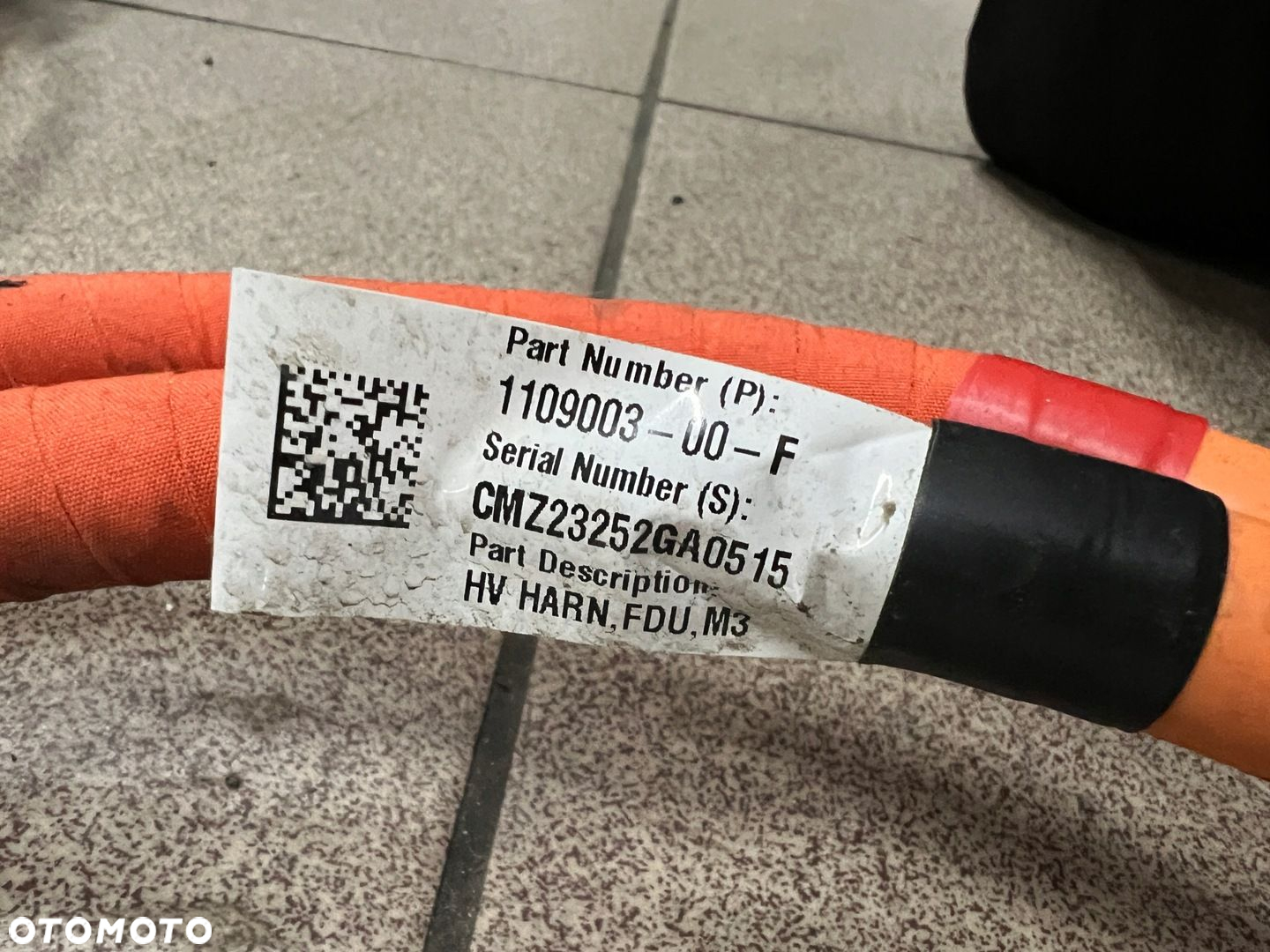 TESLA MODEL Y 3 AWD WIĄZKA PRZEWÓD AKUMUALATORA BATERII 1188396-00-B - 6