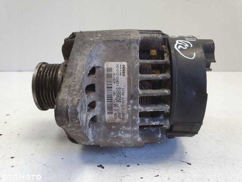 ALTERNATOR Fiat Bravo II 1.9 JTD _ 90A 51859058 denso Alternator - 7