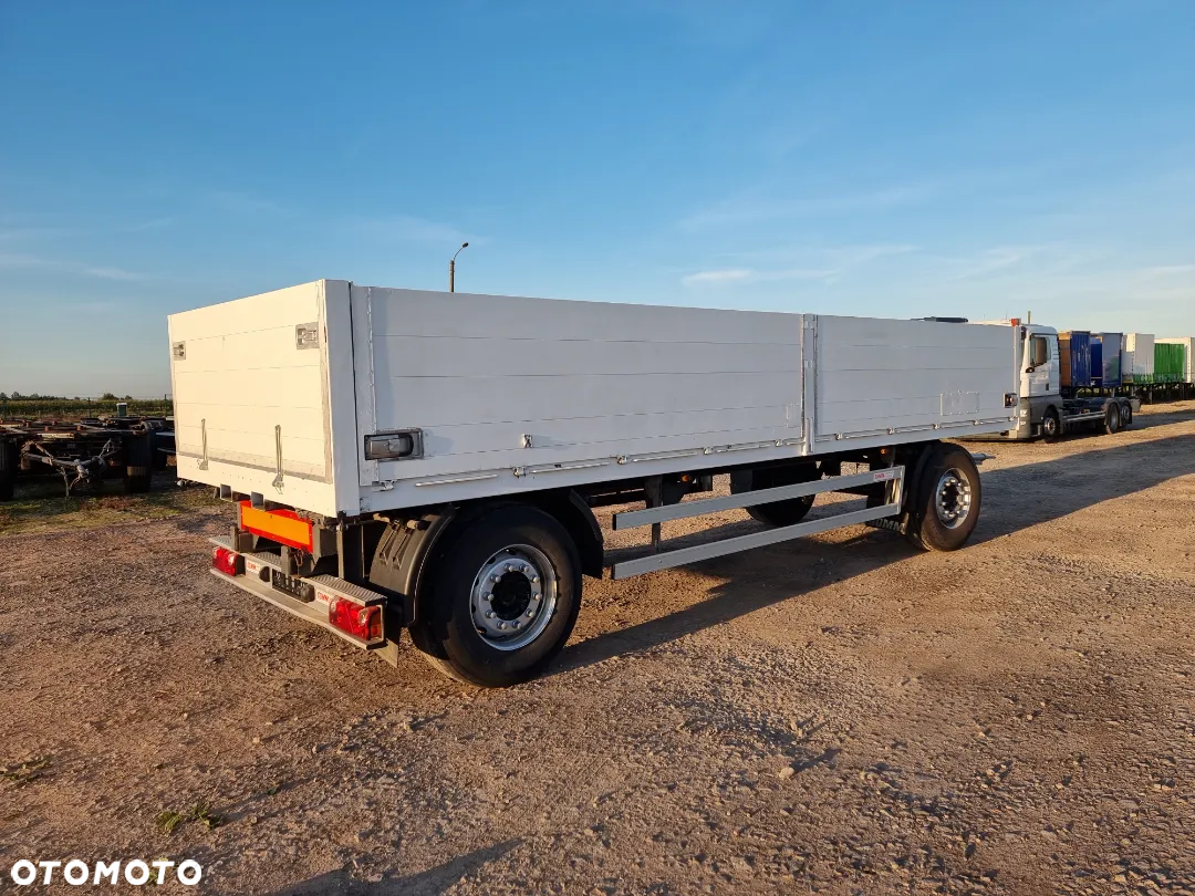Inny PRZYCZEPA 7.4M BUDOWLANKA GRUBA RAMA OCYNK 2009 ROK  ST. IDEALNY MOŻLIWOŚĆ TRANSPORTU - 2