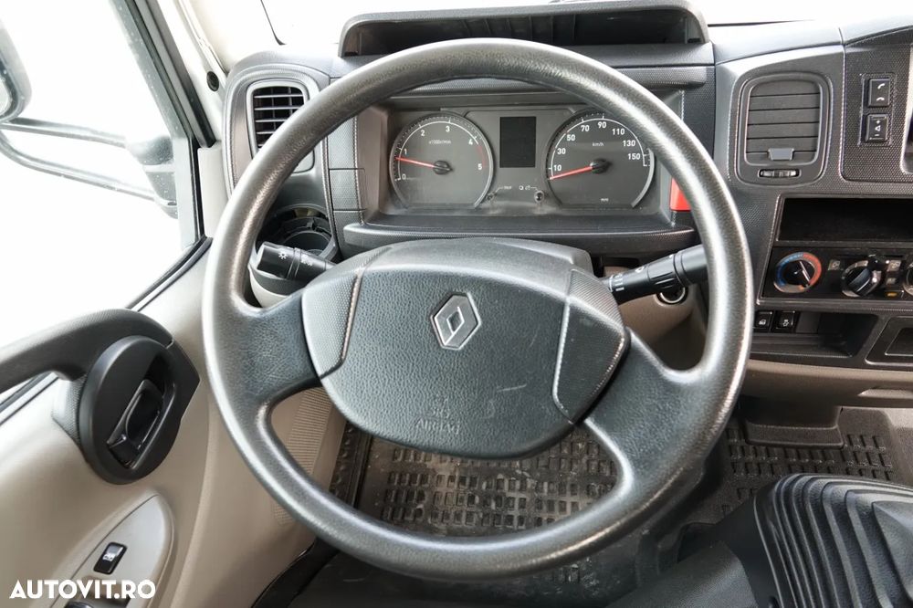 Renault MAXITY 140 / BALATĂ / DOUĂ TRANSPORTURI / MANUALĂ / 3 LOCURI / - 27