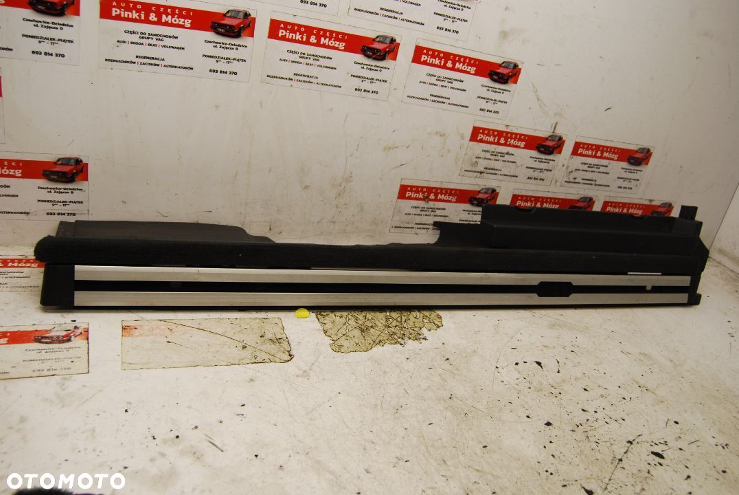 OSŁONA LISTWA BAGAŻNIKA LEWY TYŁ 4L0863527A AUDI Q7 2008R. - 1
