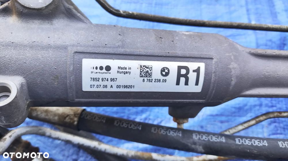 MAGLOWNICA PRZEKŁADNIA KIEROWNICZA PRZEWÓD WSPOMAGANIA ANGLIK UK BMW E90 E91 E92 E93 330i 3.0i N52 - 5