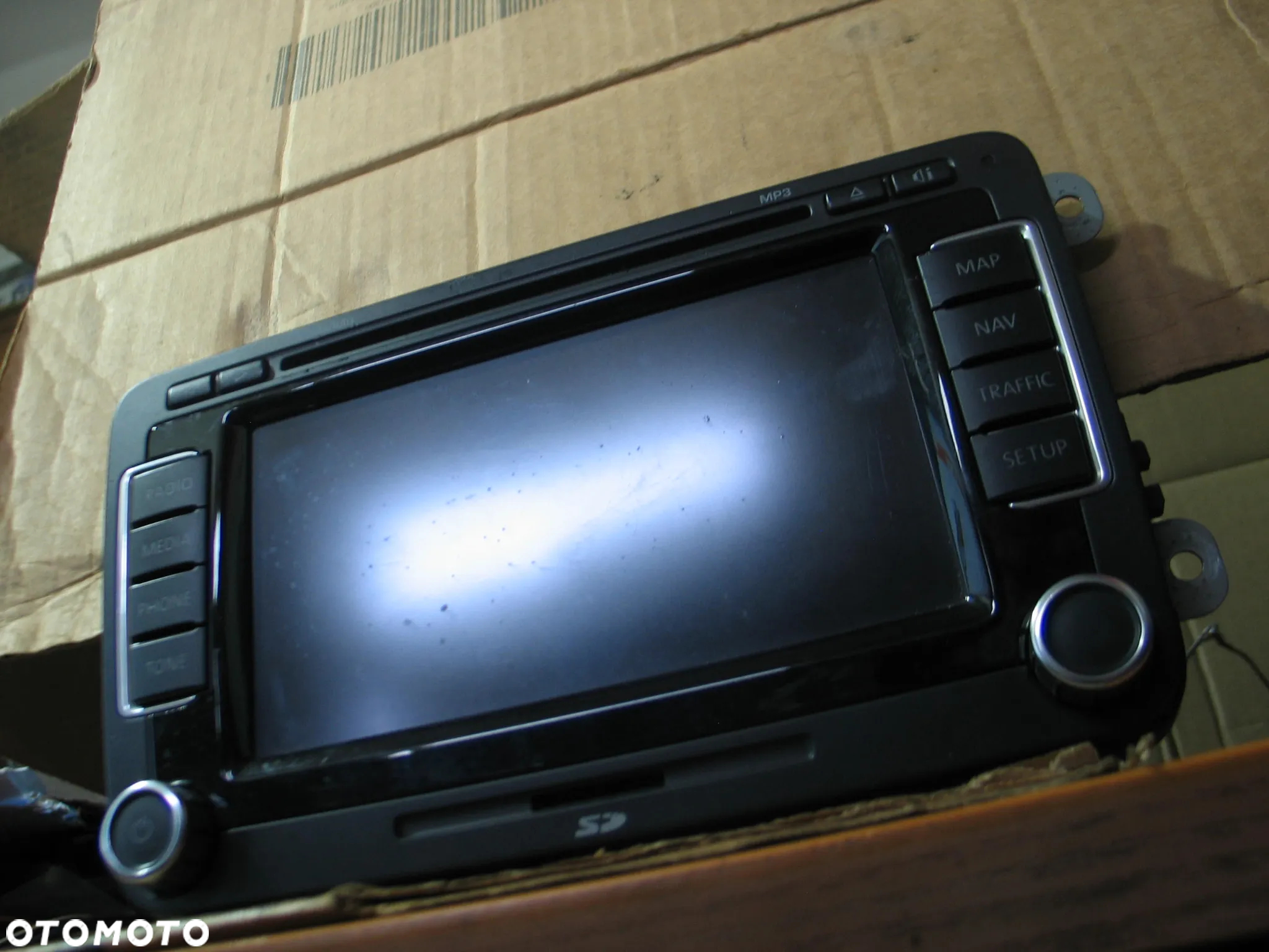 radio radioodtwarzacz nawigacja skoda octavia 2 II mp3 sd 1Z0035680A - 6