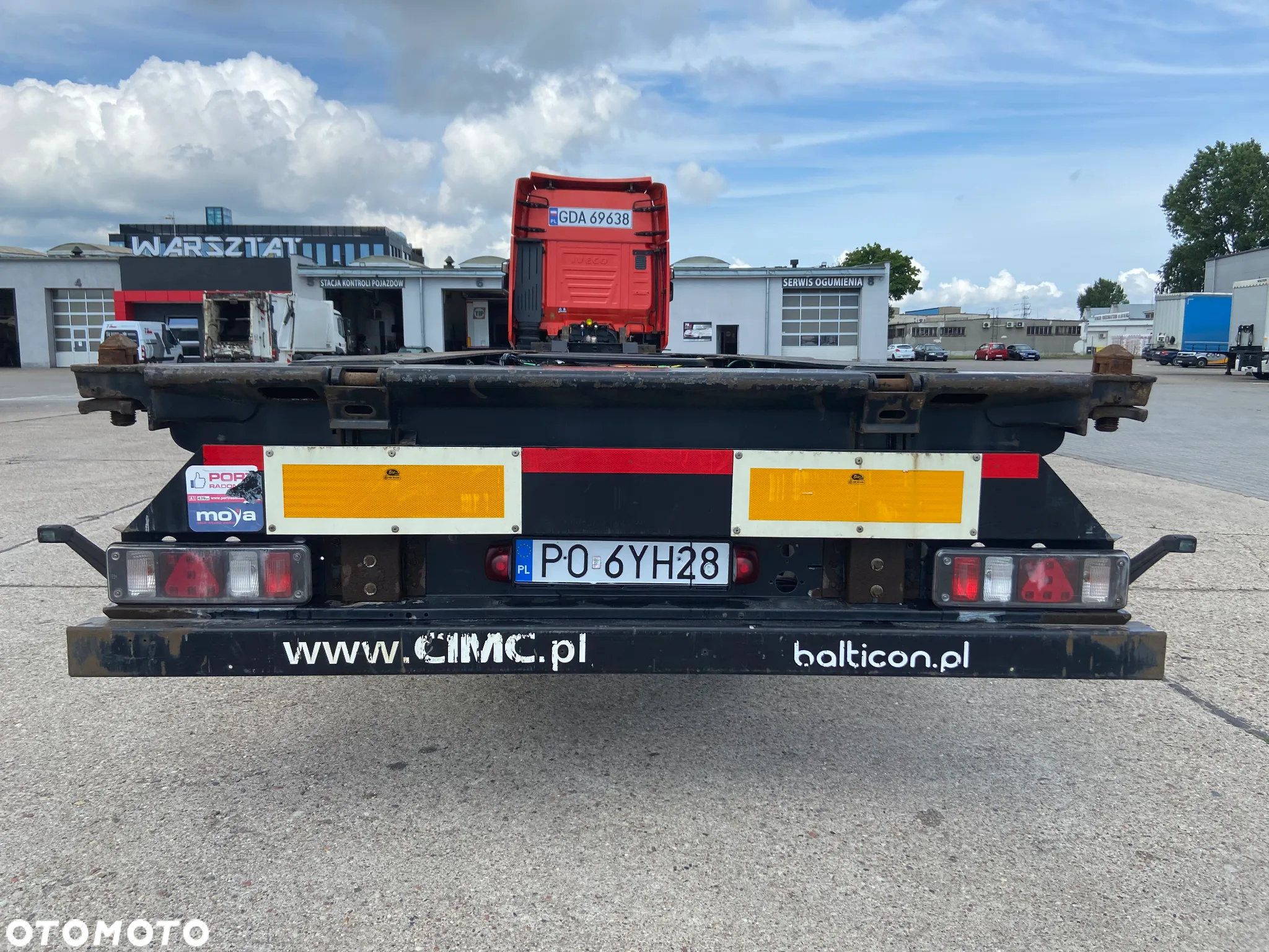 CIMC SX03 naczepa podkontenerowa 40' 45'  2019r. - 2