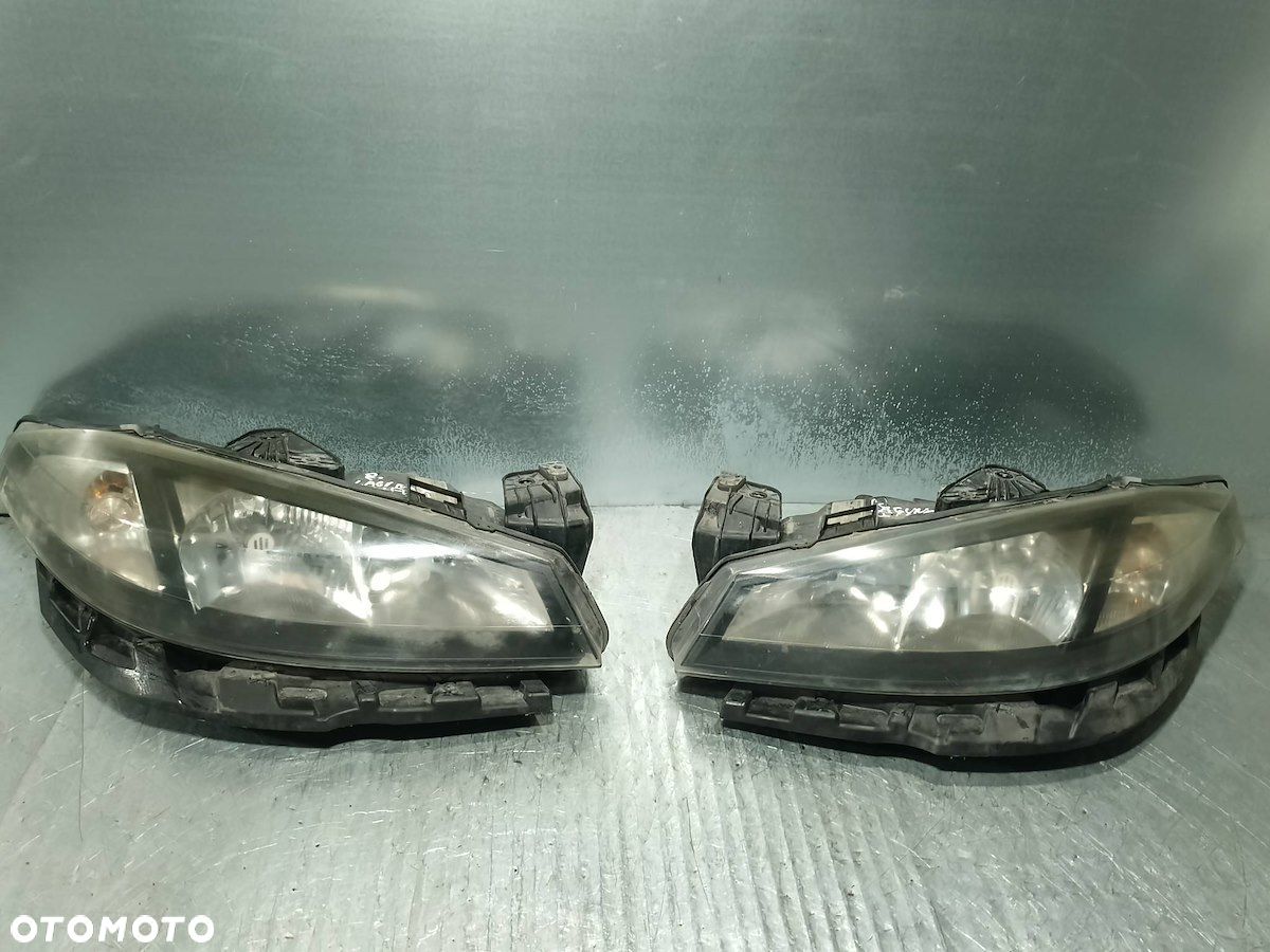 LAMPY PRZÓD KOMPLET RENAULT LAGUNA II  LIFT 8200481196   8200481197 - 1