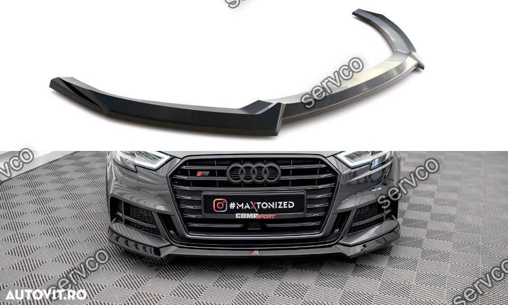 Prelungire bara fata Audi S3 Sportback 8V 2016-2019 v17 Maxton Design