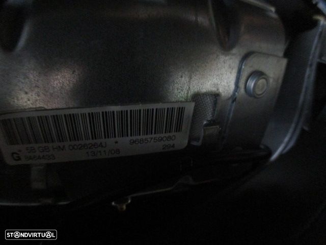 Kit Airbags 9685759080 96701085ZD 966569978000 96863758XX  PEUGEOT 207 2009 1.6 HDI 90CV 5 CINZA ESCURO PRETO - 4