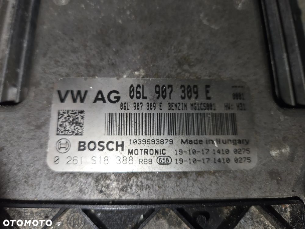 STEROWNIK SILNIKA 2.0 TFSI 06L907309E - 2