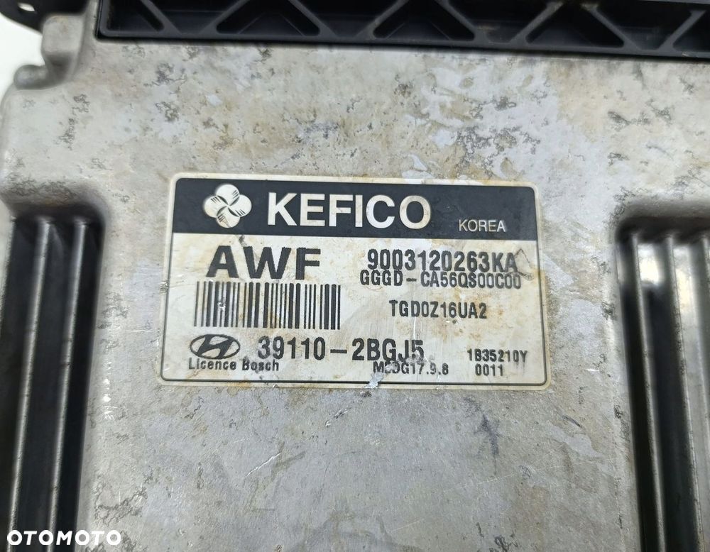 KOMPUTER SILNIKA STEROWNIK HYUNDAI I30 39110-2BGJ5 9003120263KA - 2