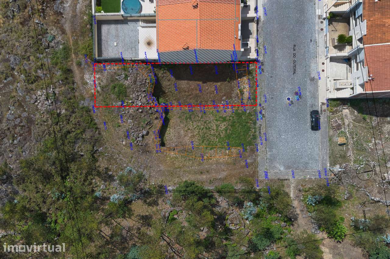 Terreno para venda na Rua do Outeiral, Pedralva, Braga - Grande imagem: 4/9