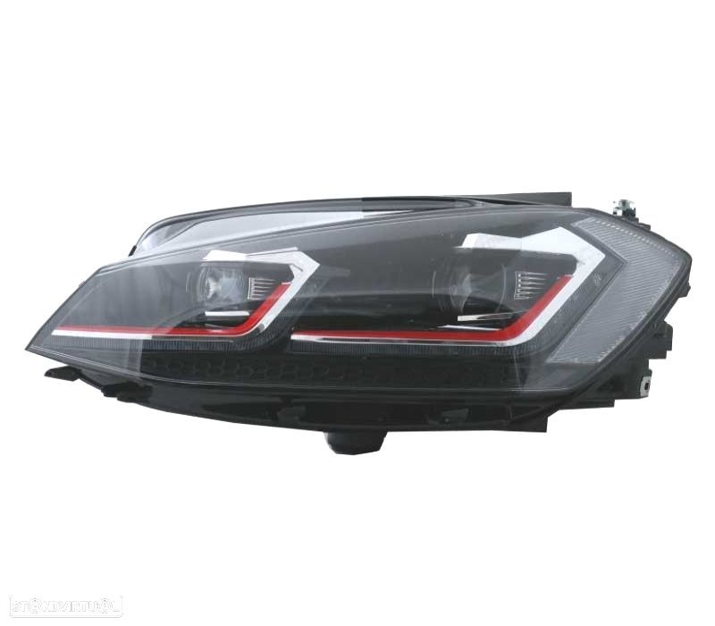 FARÓIS VOLKSWAGEN VW GOLF 7.5 17-19 FULL LED DINÂMICOS LOOK GTI - 6