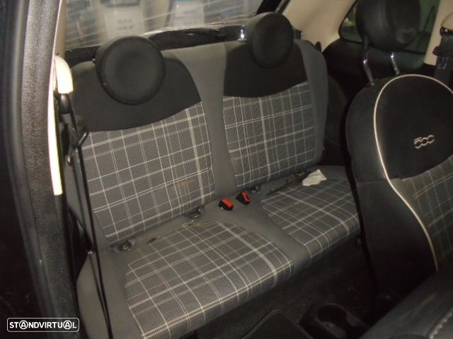 Carro MOT: 169A4000 CXVEL 55204040 C514513  552722C6 FIAT  500 2 FASE 2 2019 1.2I 69CV 3P PRETO GASOLINA - 6