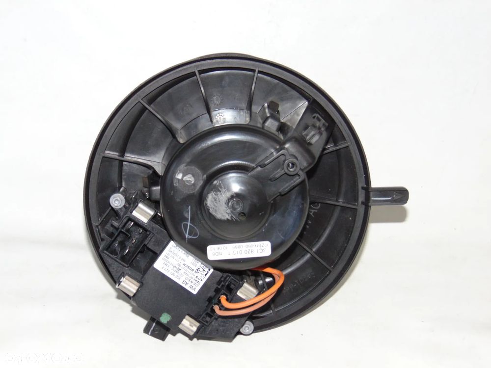 ORYGINAŁ dmuchawa wentylator nawiewu + moduł rezystor 3C1820015T 3C0907521F Audi A3 8P VW Volkswagen Passat B6 B7 Golf 5 V 6 VI Touran I Caddy 3 III Jetta EUROPA - 8