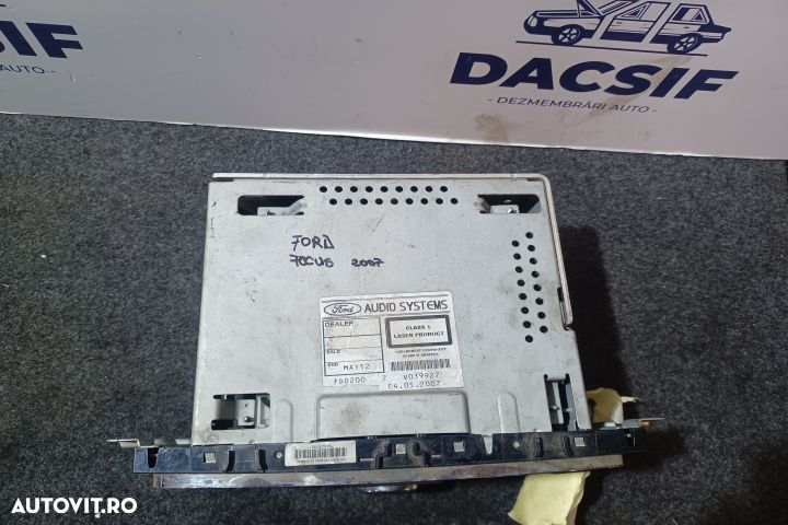 Radio cd 7M5T-18C815-BA 7M5T18C815BA Ford Focus 2 [2004 - 2008] wagon - 2