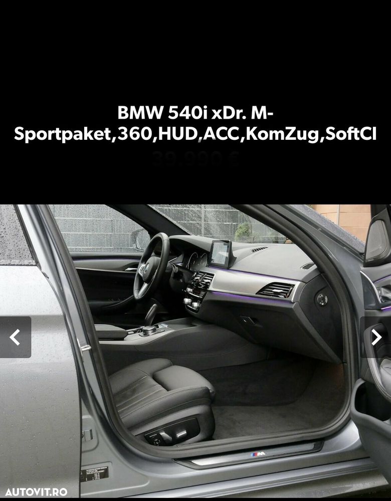 BMW Seria 5 540i xDrive AT - 24