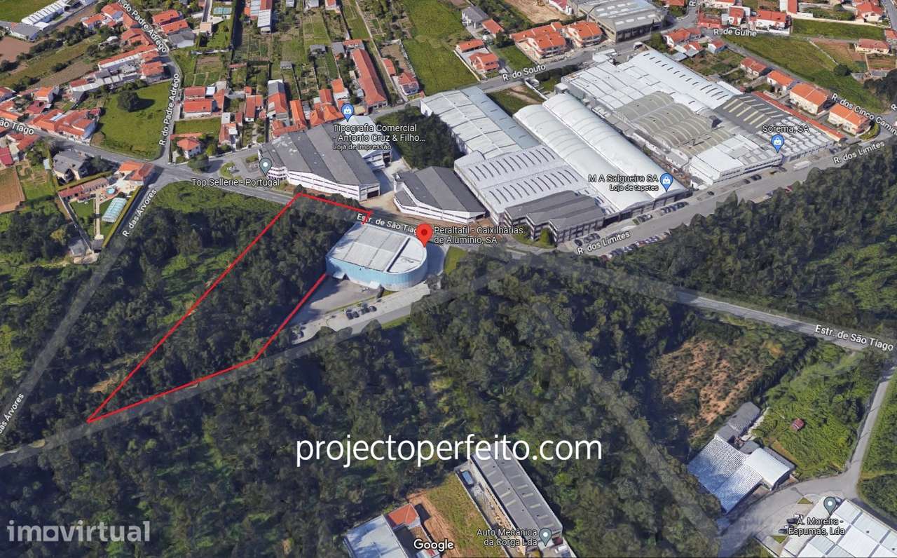 Lote Industrial  Venda em Silvalde,Espinho - Grande imagem: 3/4