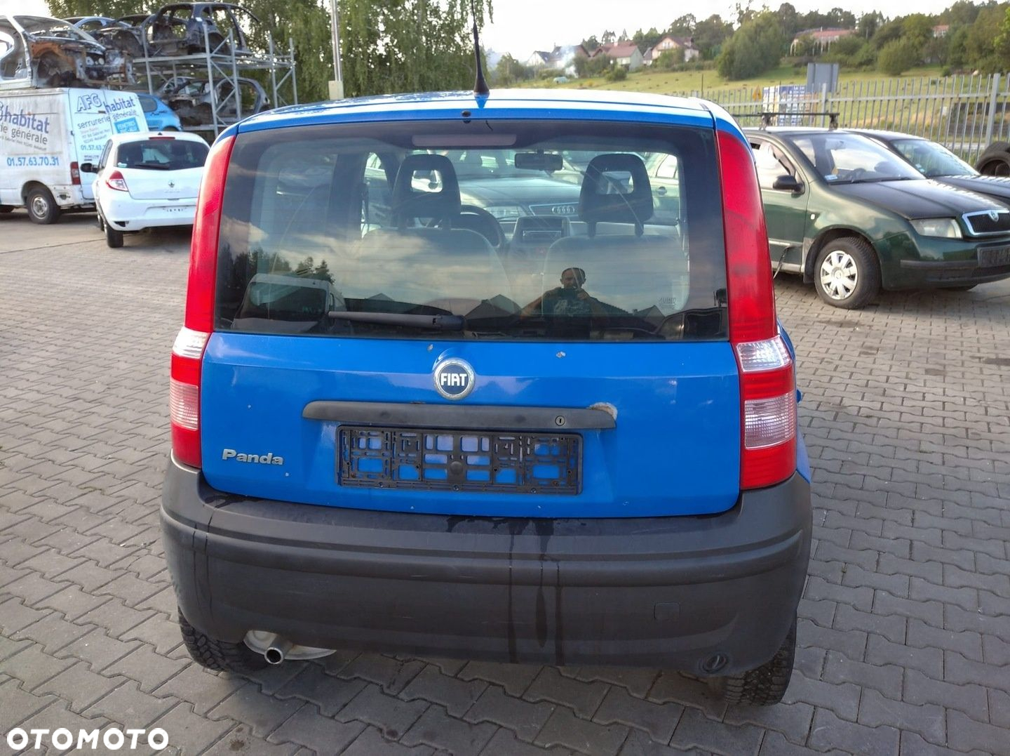 FIAT PANDA 2 II 169 ZDERZAK PRZÓD PRZEDNI CZARNY - 6