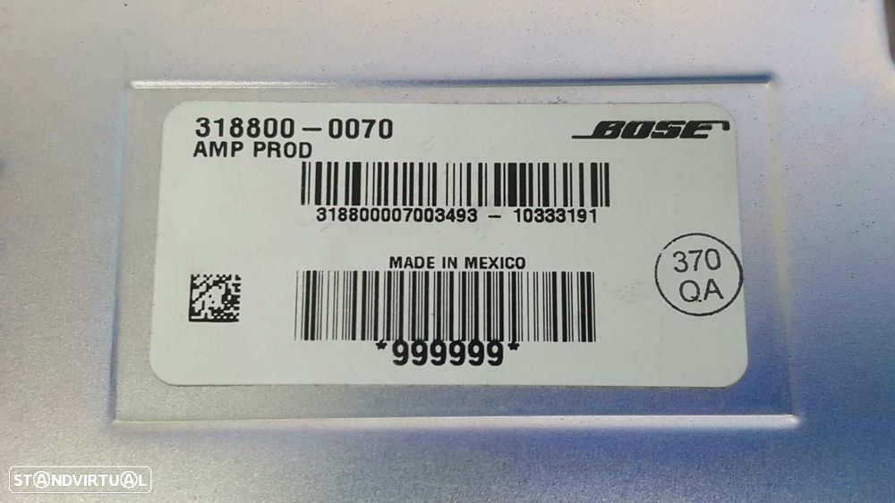 AMPLIFICADOR DE ÁUDIO INFINITI M SEDÁN M30D S PREMIUM - 10