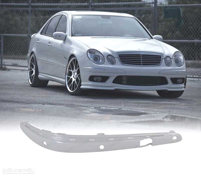 FRISO DE PÁRA-CHOQUES FRONTAL MERCEDES W211 02-06 DIREITA PDC - 1