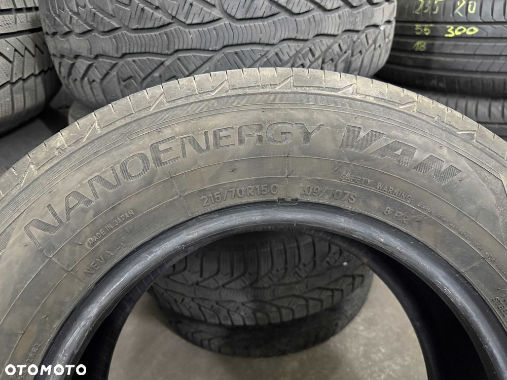 2x Opony letnie 215/70R15C TOYO NANOENERGY VAN  Cena za 2szt - 5