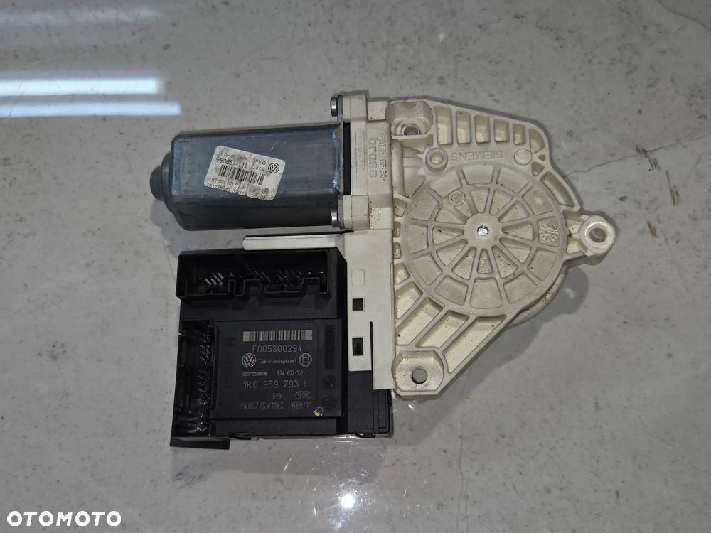 VW SEAT SKODA SILNICZEK OPUSZCZANIA SZYB MODUŁ LEWY PRZÓD PRZEDNI 1K0959793L - 1