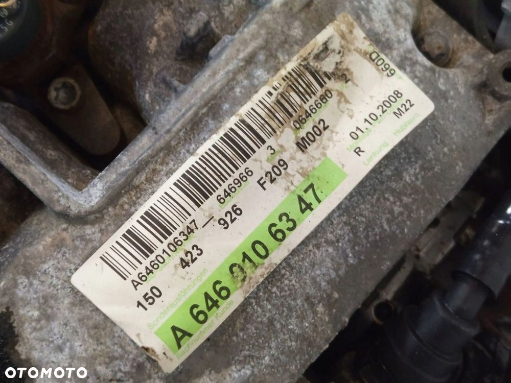SILNIK KOMPLETNY 646966 646 MERCEDES E W211 C W203 2.2 CDI - 8