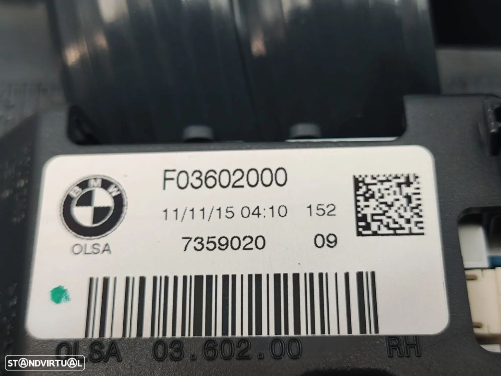 Farolins Tras Traseiros Mala Esquerdo Direito Originais LED BMW Serie 1 LCI F20 5 portas F21 2 portas 7359019 7359020 2014 - 2019 - 13