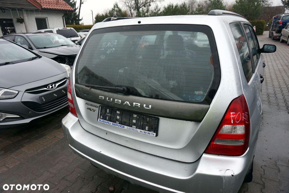 KLAPA BAGAŻNIKA TYLNA FORESTER II SG 01G  SREBRNY SUBARU 2002-2006 - 2